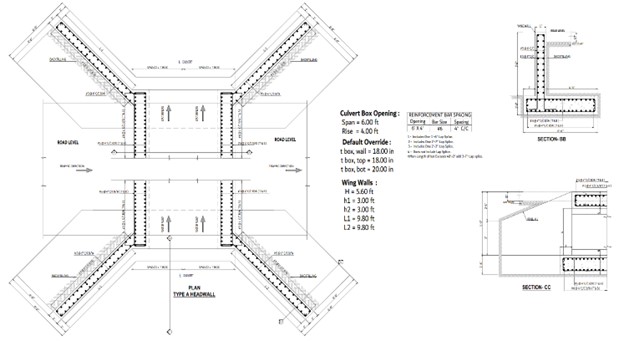 a diagram showing the dimensions of a building.