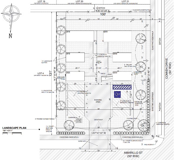 a plan showing the location of a building.
